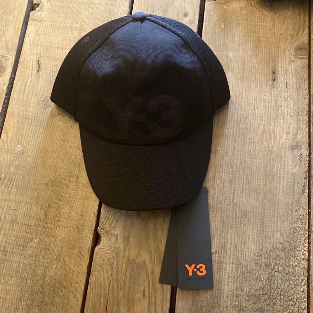 NWT Y-3 Black Trucker Cap